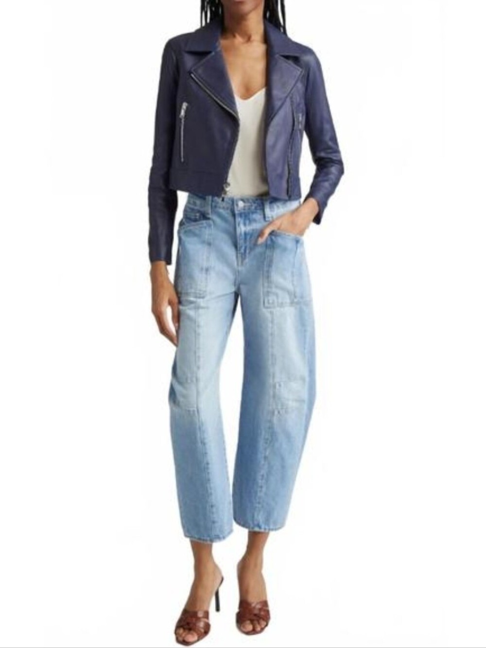 L'AGENCE CODY HIGH RISE RODEO JEANS 28